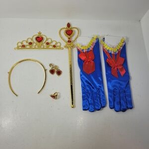 Gold and Blue Princess Accessory Set